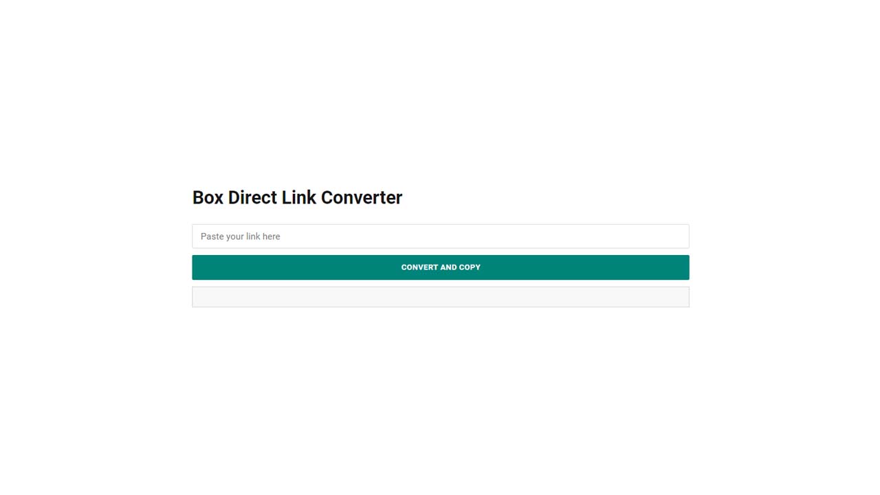 Convert Box.com Cloud links into a direct download links, free box storage drive link generator tool to make files immediately start downloading with oneclick.