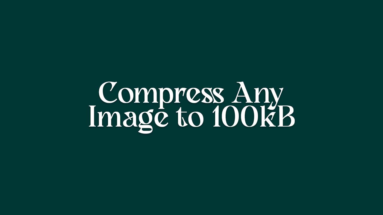 Compress Images to 100KB, 50KB, 20KB, 150KB, 200KB JPEG/JPG Compressor online tool to reduce image size without losing quality by decreasing image size.